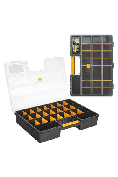 GEKO CUTIE PLASTIC ORGANIZATOARE 26 COMPARTIMENTE 46X33X7.5CM KELTIN