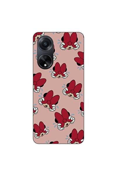 OEM Калъф, съвместим с Oppo A98 5G, силиконов гел TPU, с десен Мини Маус, чер...