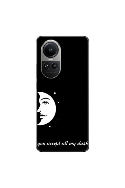OEM Husa compatibila cu Oppo Reno10 5G Silicon Gel Tpu Model Cupluri Model Luna