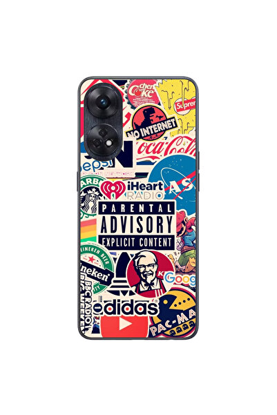 OEM Husa compatibila cu Oppo Reno 8T 4G Silicon Gel Tpu Model Pop Art Brands