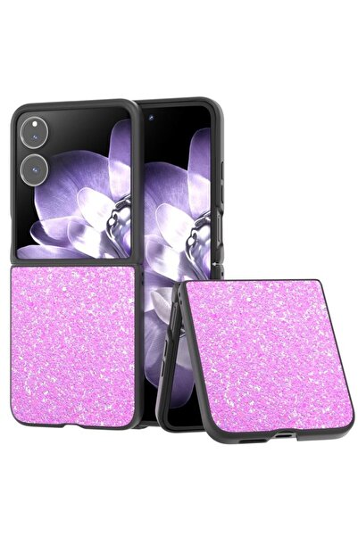sscase Glitter Powder Σκληρή Θήκη Dark Pink (Xiaomi Mix Flip 5G)