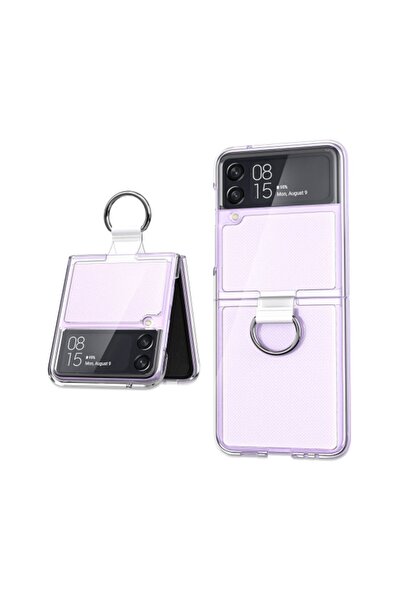 sscase PC + PVC Ring Σκληρή θήκη με Δαχτυλίδι White Background Glossy (Samsun...