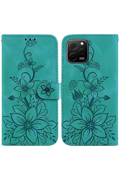 sscase Lily Θήκη Πορτοφόλι Green (Huawei Nova Y61)