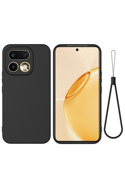 sscase Solid Color Θήκη Σιλικόνης Black (Realme 16 Pro Plus 5G)