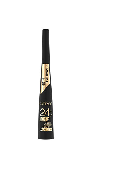 Catrice Eyeliner lichid mat cu pensulă, 24h, 010, Negru ultra, 3 ml