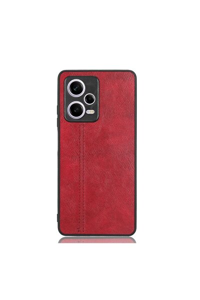 sscase Sewing Pattern Θήκη Σιλικόνης Red (Xiaomi Redmi Note 12 Pro Plus)