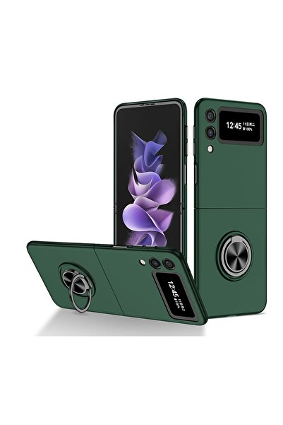 sscase Armor Ring Holder Σκληρή θήκη με Δαχτυλίδι Green (Samsung Galaxy Z Fli...