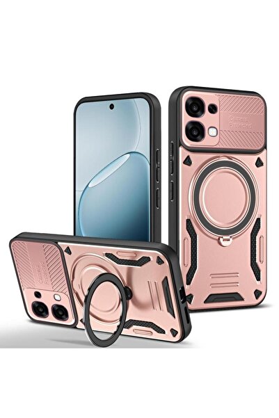 sscase Armor MagSafe Σκληρή Θήκη με Δαχτυλίδι Rose Gold (Oppo A6 Pro 4G/5G)