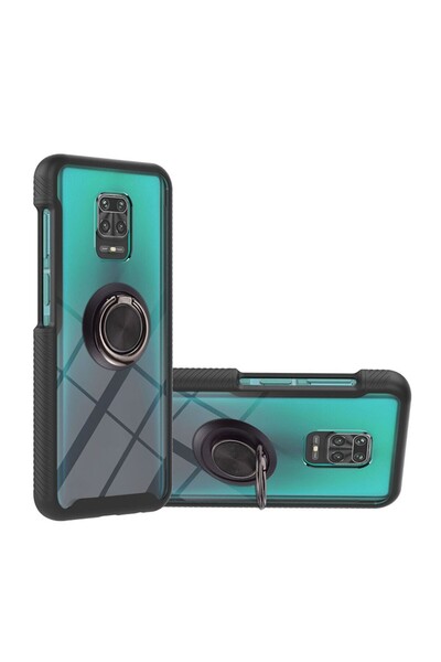 sscase Starry Sky Solid θήκη με Δαχτυλίδι Black (Xiaomi Redmi Note 9S / 9 Pro)