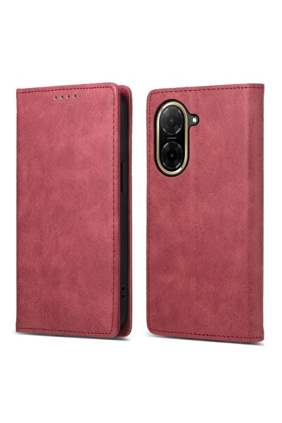 sscase Lite Θήκη Βιβλίο Wine Red (Xiaomi Redmi A5 4G/Poco C71 4G)