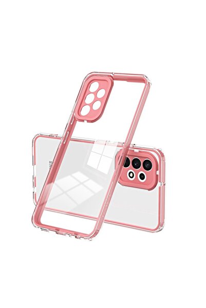 sscase Color Frame Διάφανη Θήκη Σιλικόνης Pink (Samsung Galaxy A23 5G)