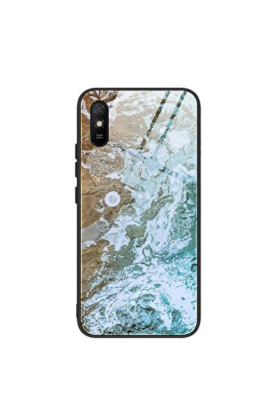 sscase Painted Θήκη Σιλικόνης με Τζάμι Brown Ciel (Xiaomi Redmi 9A)