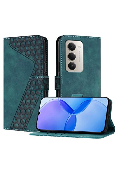sscase Seven Cubic Θήκη Πορτοφόλι Dark Green (Xiaomi Redmi 15 4G / 5G)