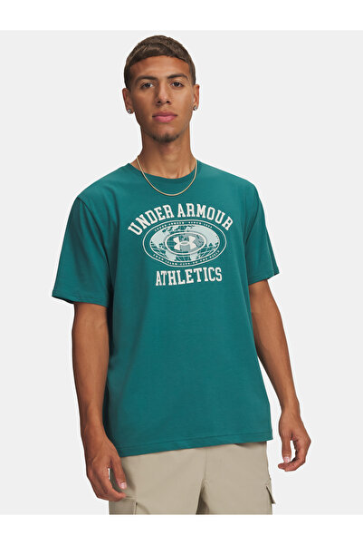 Under Armour Tricou bărbătesc UA M 60/40S ARMOR GLOBE SS-GRN