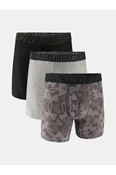 Under Armour Boxeri bărbați M UA Perf Tech Nov 6 inci - Pachet de 3