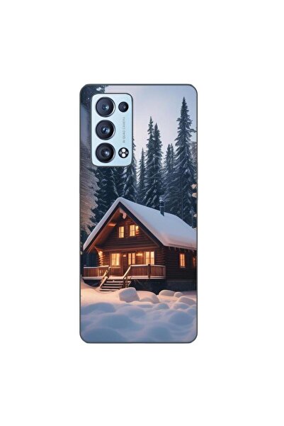 OEM Husa compatibila cu Oppo Reno6 Pro 5G Silicon Gel Tpu Model Peisaj Iarna ...