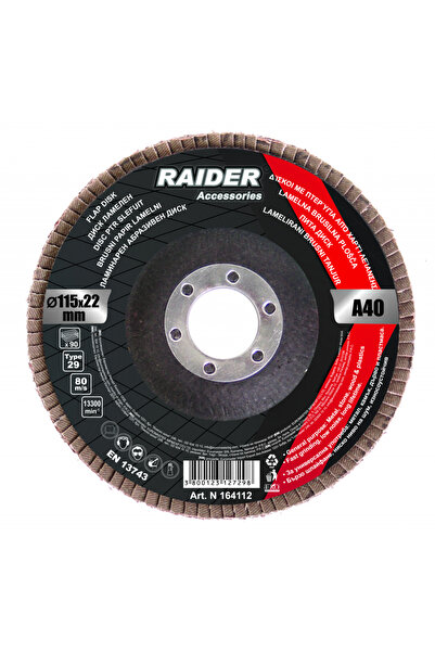 Raider Power Tools Disc ptr slefuit 115mm А-60