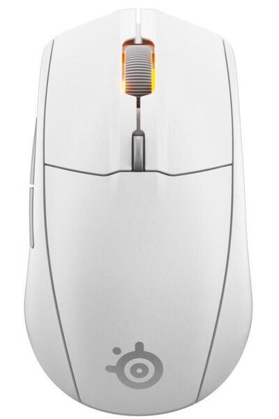SteelSeries Mouse Gaming Rival 3 Gen 2, Wireless 2.4 GHz, USB (Alb)