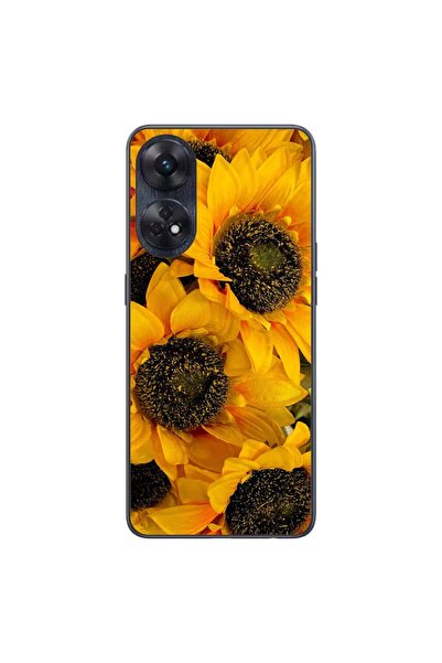 OEM Husa compatibila cu Oppo Reno8 T 4G Silicon Gel Tpu Model Floarea Soarelui