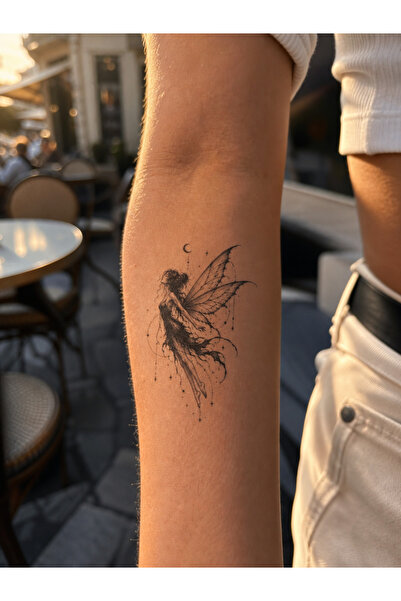 Generic Peri Kızı Geçici Dövme Kadın Dövmesi Tiny Tattoo Minimal Tattoo 4 cm