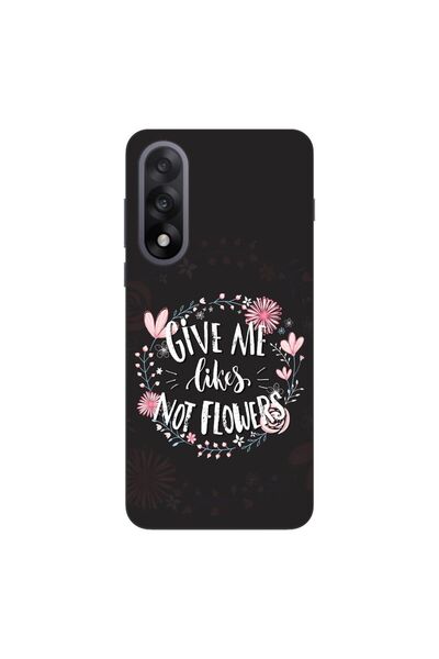 OEM Husa compatibila cu OnePlus Nord 5 Silicon Gel Tpu Model Mesaj Give Me Likes
