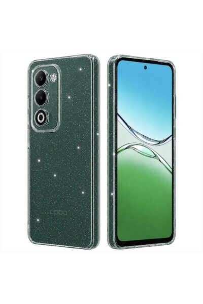 DAMUR Husă Glitter Spark pentru OPPO A5 4G / A5 5G, Silicon flexibil, Design ...