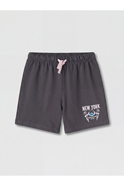LC Waikiki Elastic Waist Girls' Shorts