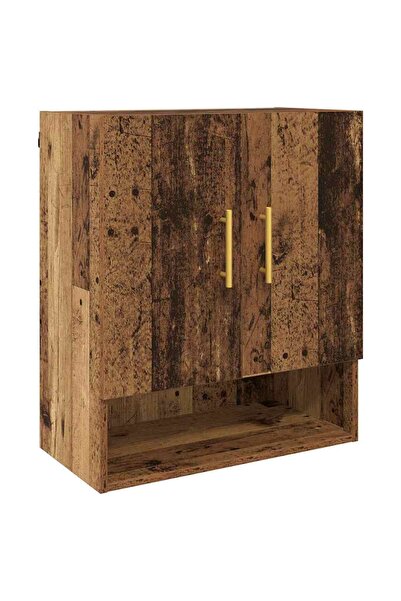 vidaxl Dulap de perete Lemn vechi 60 x 31 x 70 cm Lemn compozit