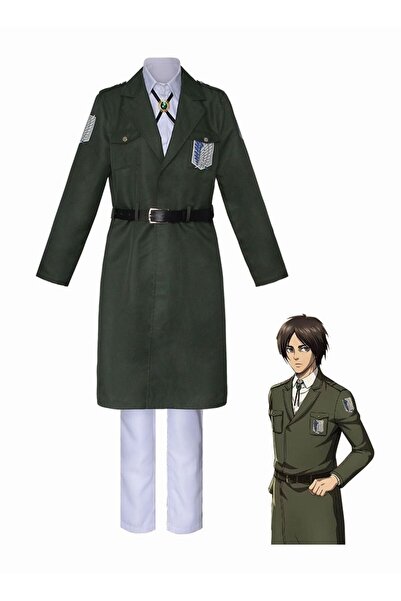 Generic Attack on Titan Survey Corps 5-Piece Young Cosplay Costume, Adult Cos...