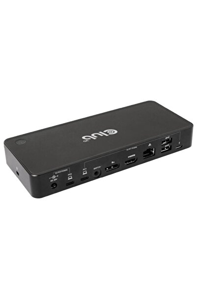 Club 3D CLUB3D USB-C KVM Switch Dock, HDMI/DisplayPort, 4K 60Hz, Black