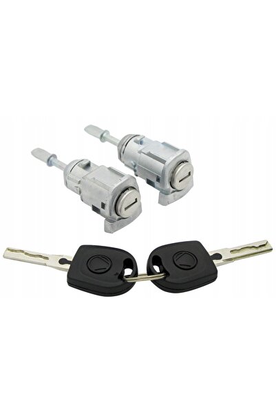OEM Kit Butuci Incuietoare Usi Fata, AWParts, Set Stanga + Dreapta, Cu 2 Chei...