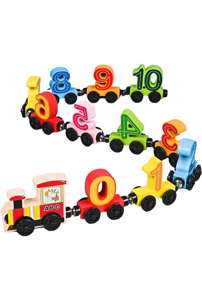 Gopo Toys Jucarie Educativa Montessori pentru Copii - Trenulet Interactiv cu ...