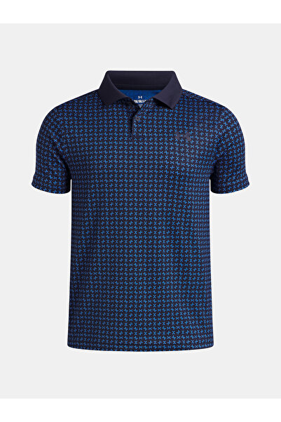 Under Armour Chlapecké tričko UA Matchplay Printed Polo-BLU