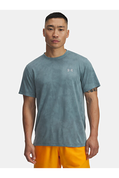 Under Armour Tricou bărbătesc UA Launch Camo SS-GRN