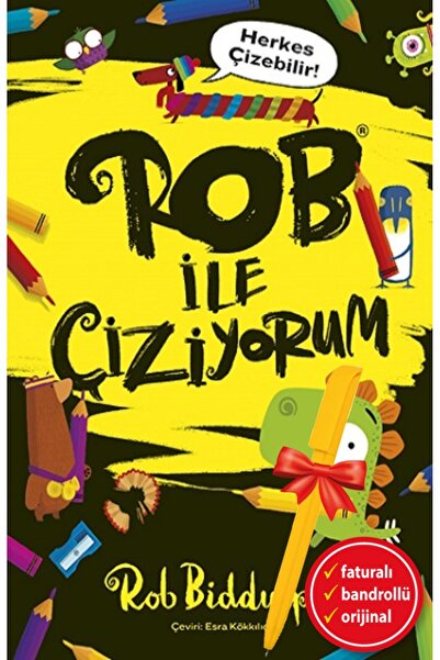 Kronik Kitap Alfa Kalem-Rob ile Çiziyorum (Rob Biddulph)Çocuk ve Gençlik Kita...