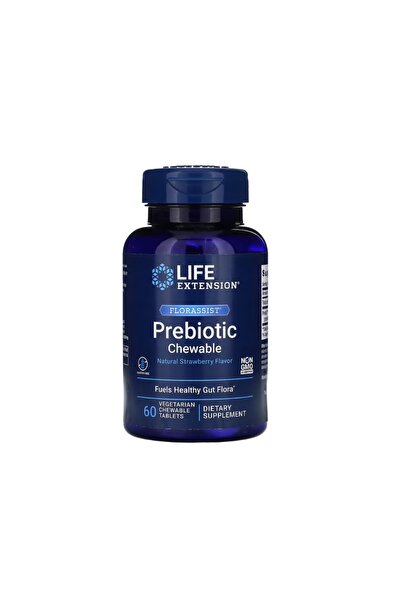 Life Extension FLORASSIST Prebiotic 60 tablete masticabile -