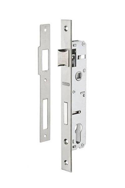 THIRARD Broască îngropată pentru ușă de intrare metalică/PVC, 20 x 85 mm, pentru cilindru cu profil european