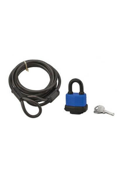 THIRARD Antifurt bicicletă, cu lacăt, TWISTY, 6 mm, 180 cm