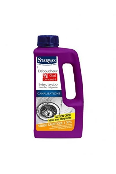 STARWAX Gel concentrat pentru desfundarea țevilor, 1000 ml