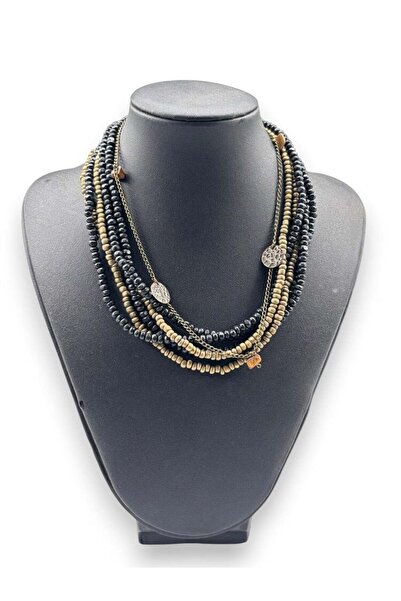 Bozhi Necklace Glass Beads Minimal Elegance