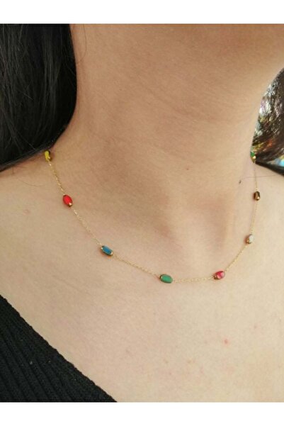 Bozhi Necklace Glass Beads Luminous Style