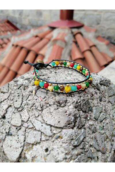 Bozhi Bracelet Glass Beads Casual Elegance
