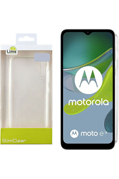 Lime&co Lime Slimclear Πίσω Κάλυμμα Σιλικόνης Διαφανές (Motorola E13) Κωδικός...