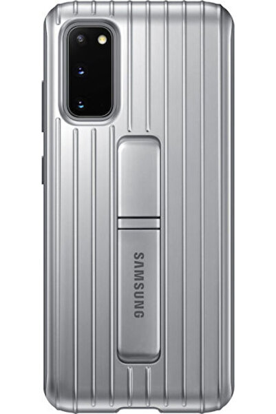 Samsung Πίσω Κάλυμμα Πλαστικό Ασημί (Galaxy S20) Κωδικός: EF-RG980CSEGEU