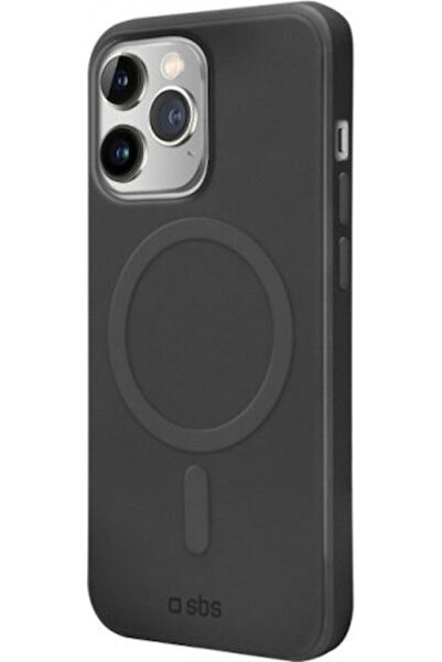 SBS Λεία Μαύρη Θήκη Πλάτης Σιλικόνης (iPhone 14 Pro Max) Κωδικός: COVRUBIP1467PK