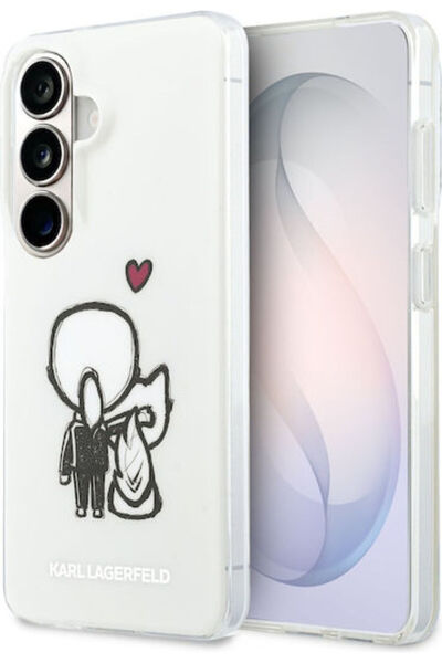 Karl Lagerfeld Iml K&ch Πίσω Κάλυμμα Πλαστικό / Σιλικόνης Διαφανές (Galaxy S2...
