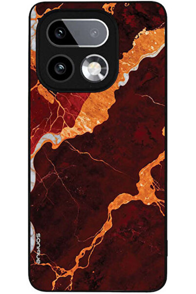 Other Σειρά Sonique Marble Realme 16 Pro Plus Κόκκινη Θήκη