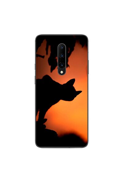 OEM Case compatible with OnePlus 7 Pro Silicone Gel Tpu Pattern Halloween Bla...