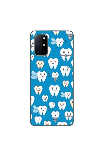 OEM Husa compatibila cu OnePlus 8T Silicon Gel Tpu Model Dentist Pattern