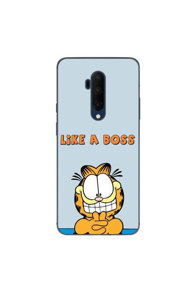 OEM Husa compatibila cu OnePlus 7T Pro Silicon Gel Tpu Model Garfield Like A ...